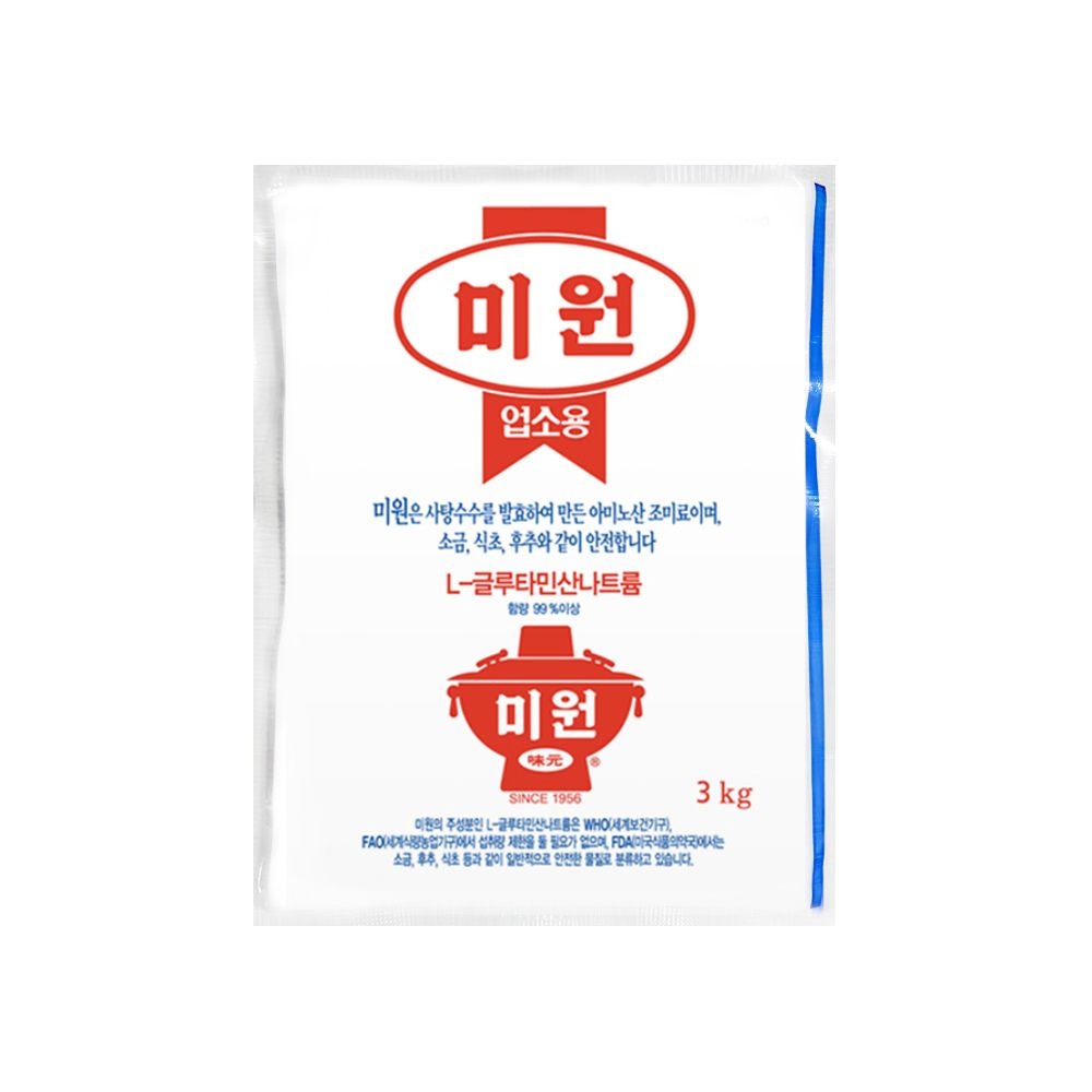 대상 (현대Hmall) 미원 3kg x 4개 (업소용) / 조미료