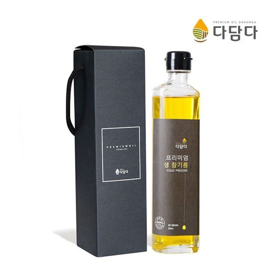 (현대Hmall) 단품선물-국산 냉압착 프리미엄 생참기름 300ML