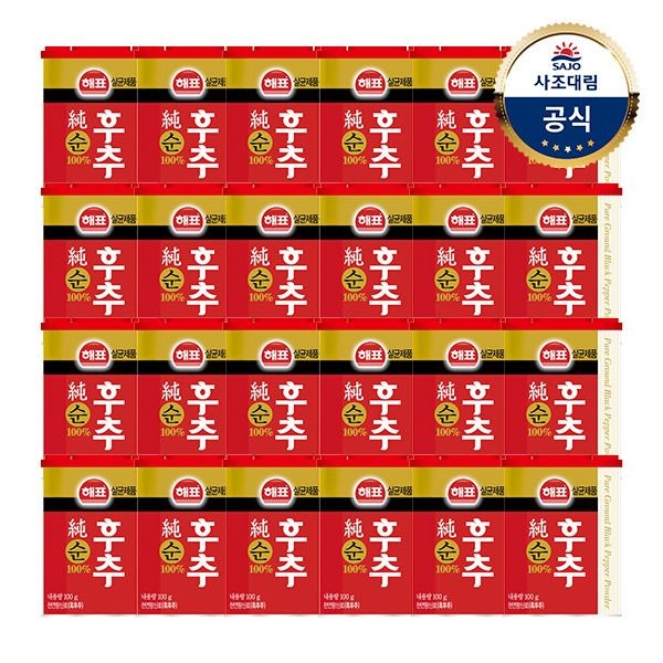 사조 (현대Hmall) [사조대림] 순후추 100g x24개