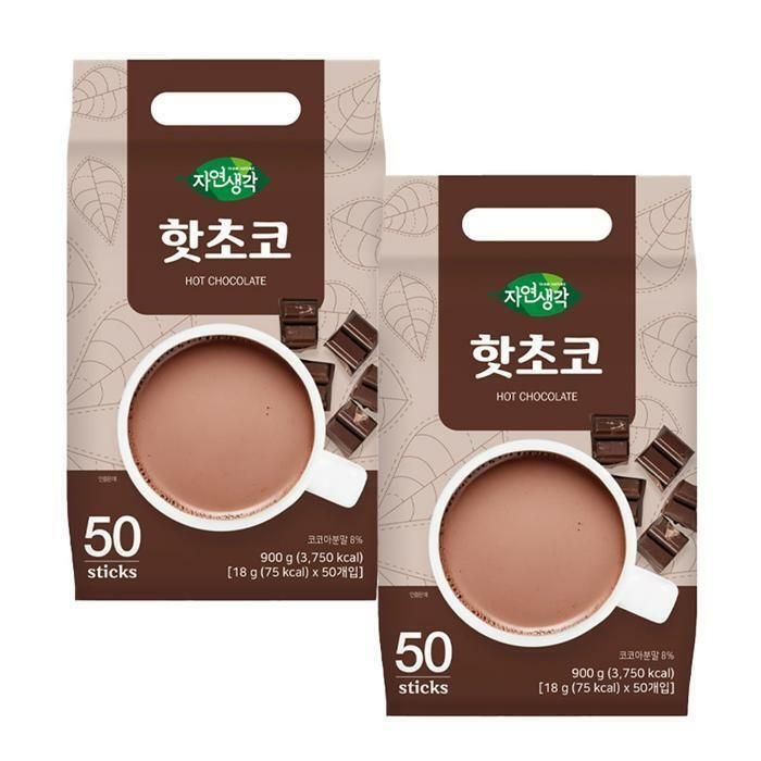 (현대Hmall) 희창 핫초코 스틱 50T X 2개(100T) 핫쵸코 코코아 카카오