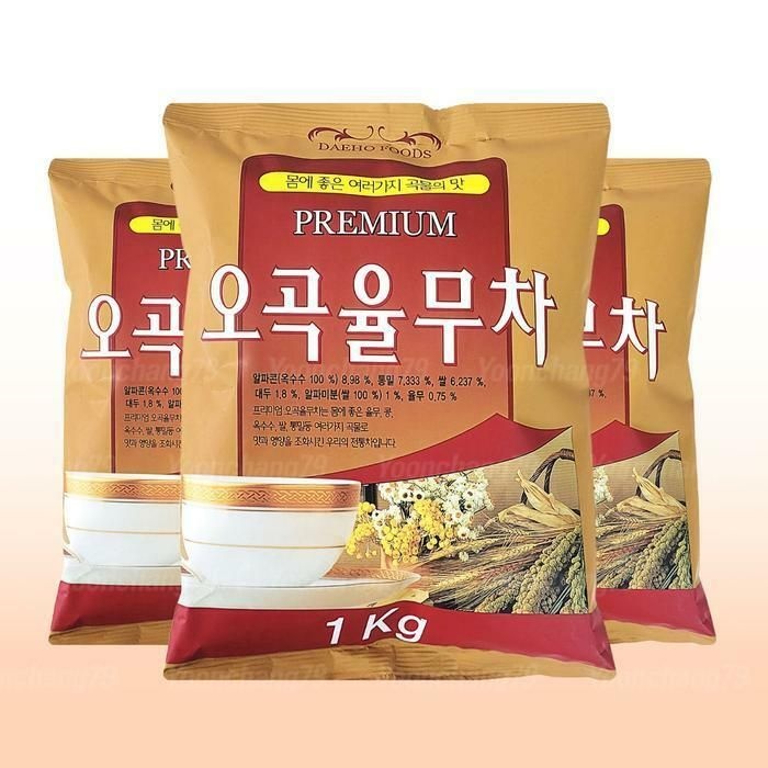 (현대Hmall) 대호 오곡 율무차 1kg x 3개/자판기믹스 라떼