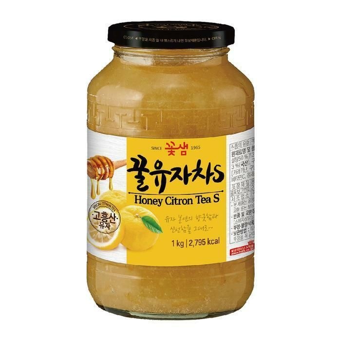 (현대Hmall) [꽃샘식품] 꽃샘 꿀 유자차 S 1kg x 8개