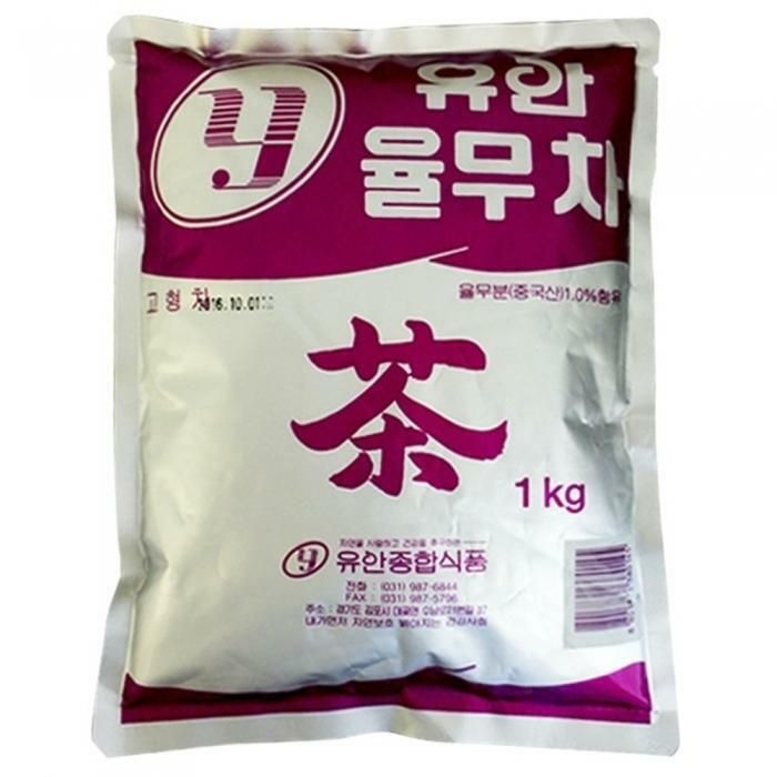 (현대Hmall) [유안종합식품] 유안 율무차 자판기용 1kg x 6봉