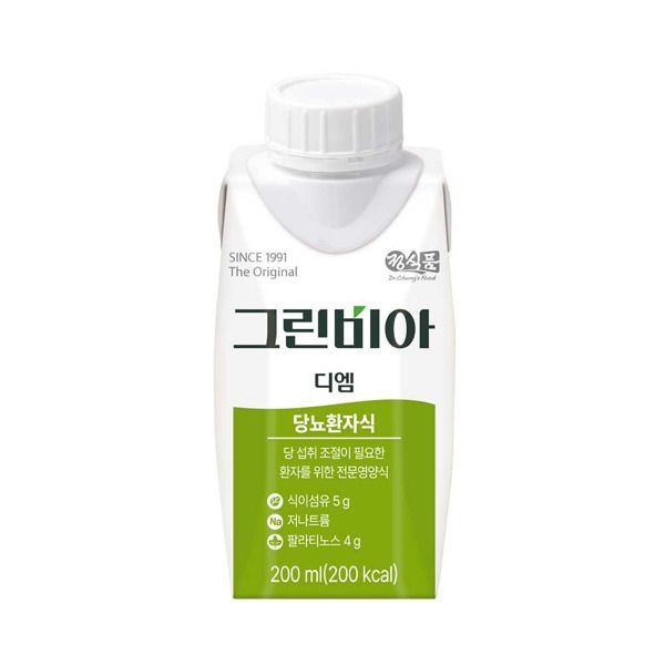 그린비아 (현대Hmall) [정식품]그린비아 디엠 당환자식 저나트륨 200mlx60팩
