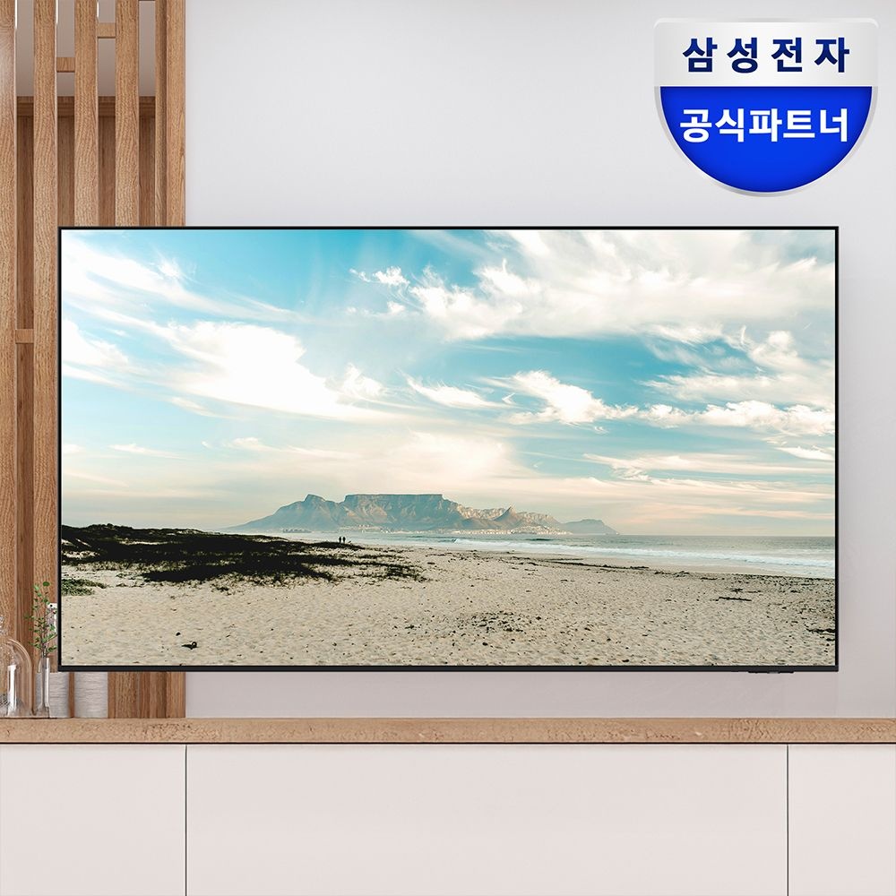 삼성전자 LED 4K UHD 비즈니스TV 125.7cm(50인치) LH50BEFHLGFXKR 에너지효율 1등급 벽걸이형