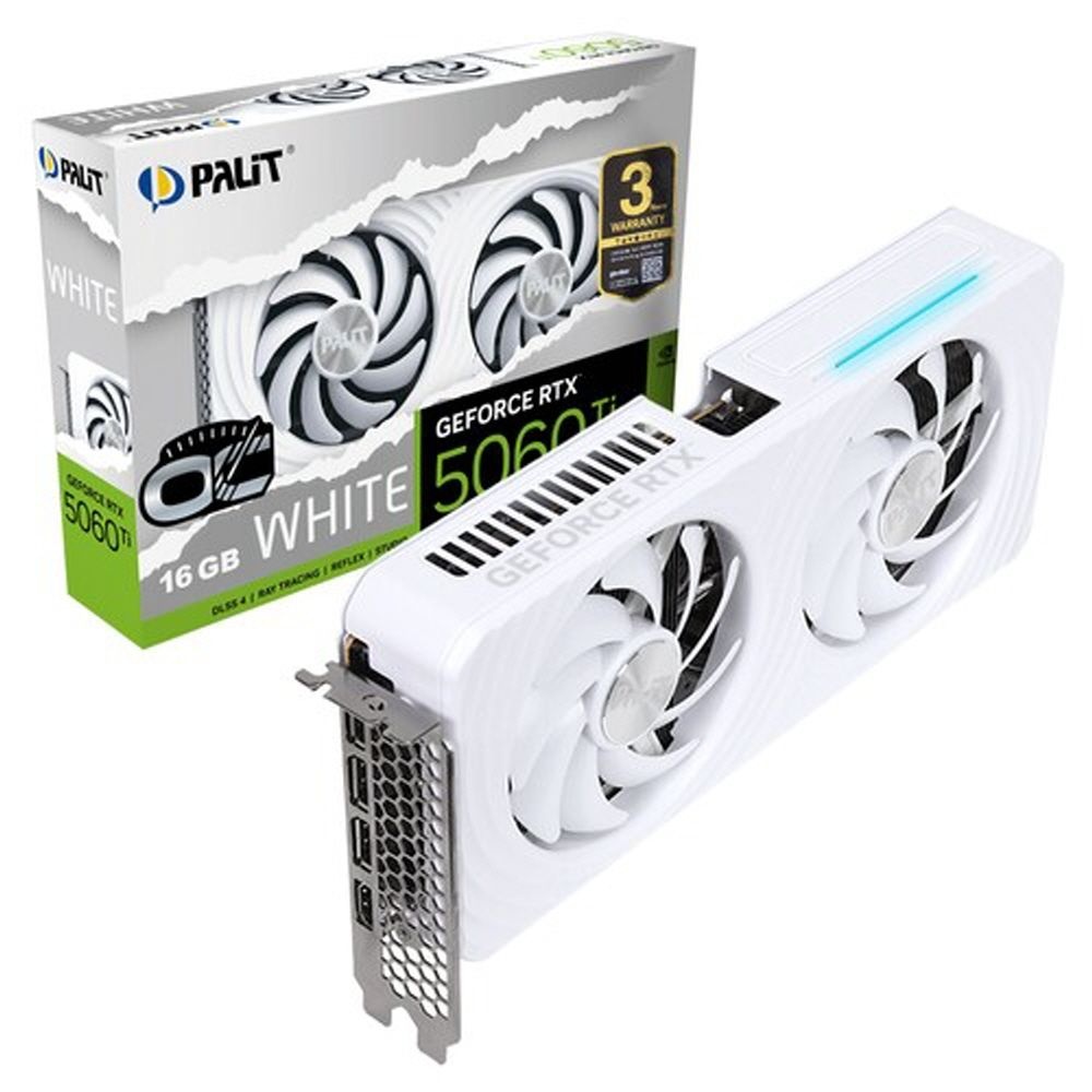 이엠텍 PALIT 지포스 RTX 5060 Ti WHITE OC D7 16GB 이엠텍 /N