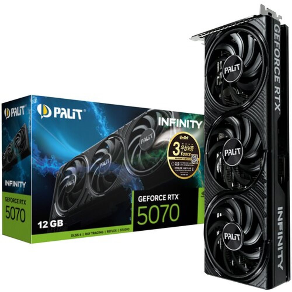 이엠텍 PALIT 지포스 RTX 5070 INFINITY 3 D7 12GB 이엠텍 /N