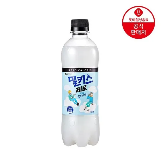 [딜크릿](본사직영) 밀키스 제로 500ml 18펫