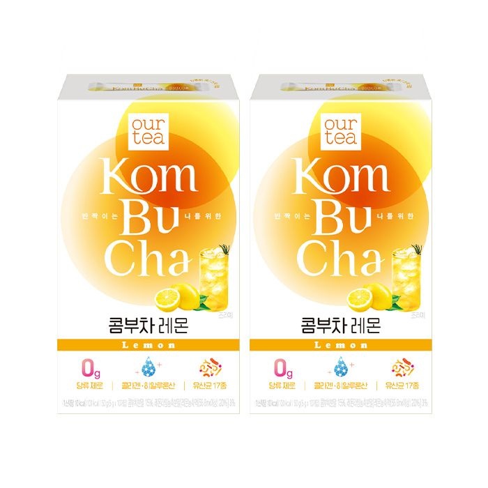 쟈뎅 (현대Hmall) 쟈뎅 아워티 콤부차 레몬 10P+10P