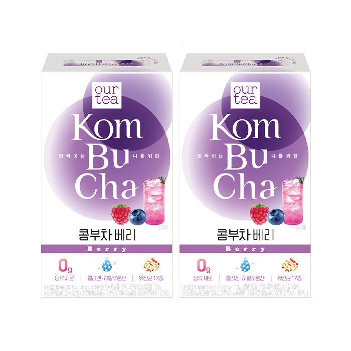 쟈뎅 (현대Hmall) 쟈뎅 아워티 콤부차 베리 10P+10P