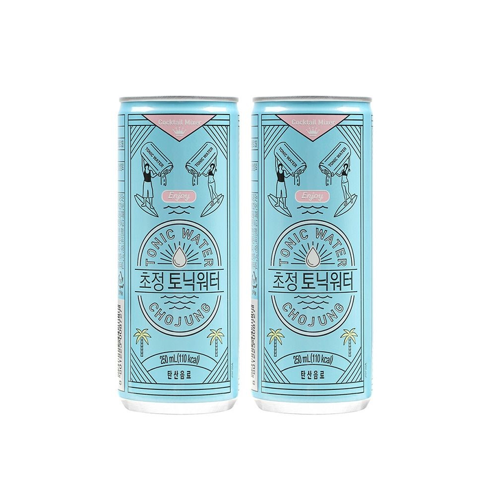 일화 (현대Hmall) [1+1]초정토닉워터 250ml x 30캔 (총 60캔)