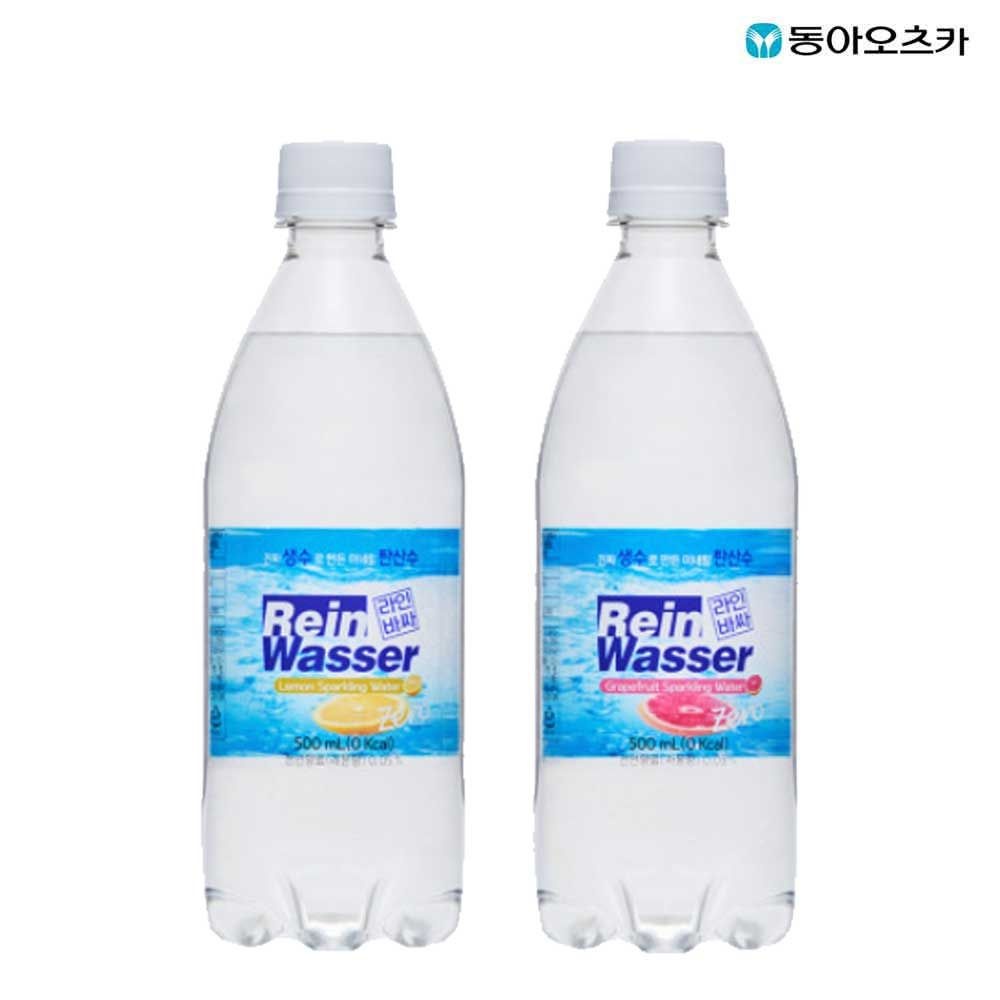 동아오츠카 (현대Hmall) 라인바싸 PET500ml 레몬20입+자몽20입