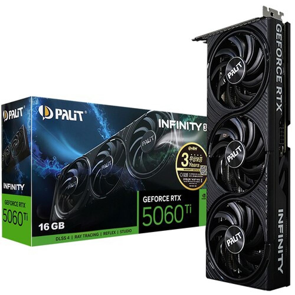 이엠텍 PALIT 지포스 RTX 5060 Ti  INFINITY 3 D7 16GB 이엠텍 /N