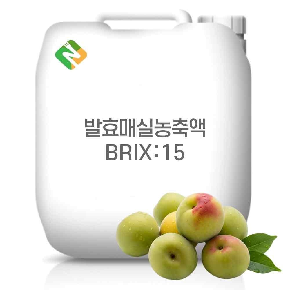 발효매실농축액 15Brix 20kg