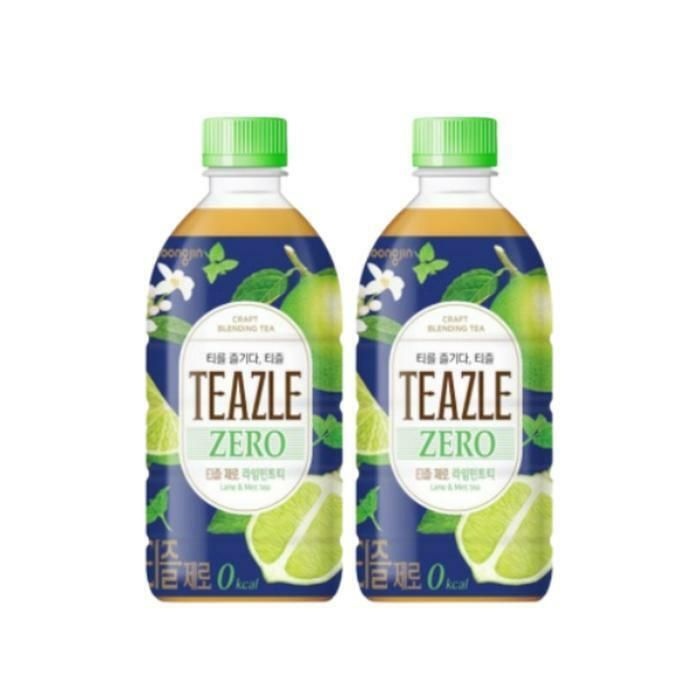 (현대Hmall) 웅진 티즐 제로 라임민트티 500ml 10개