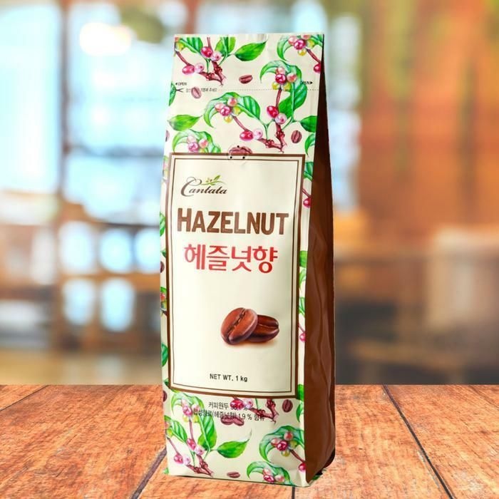 (현대Hmall) 칸타타 원두커피 헤이즐넛 1kg(홀빈)