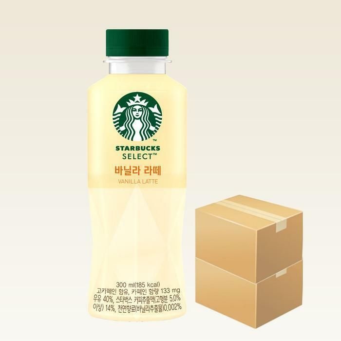 (현대Hmall) 스타벅스 셀렉트 바닐라라떼 300ml x 48 PET/커피음료