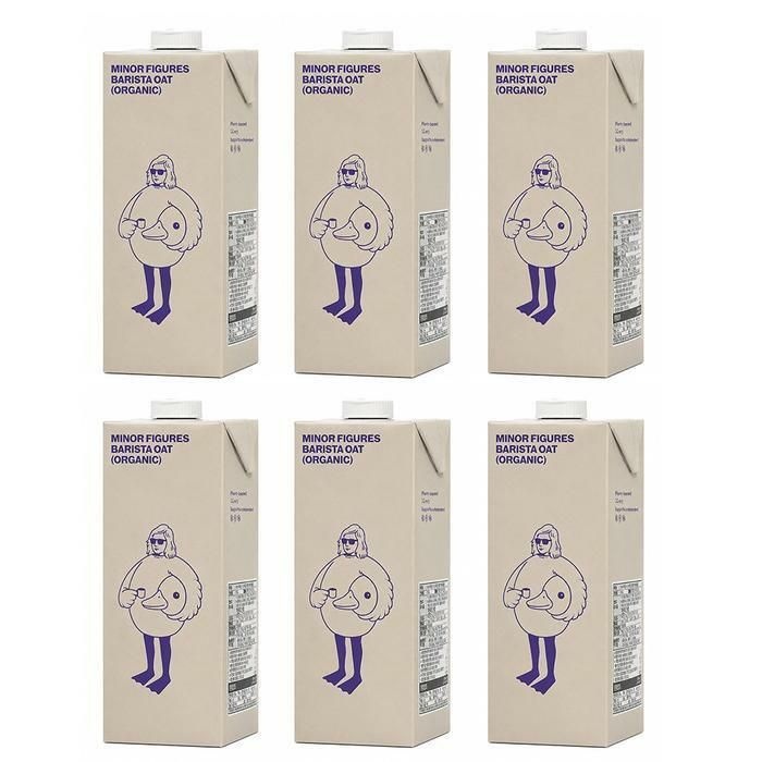 (현대Hmall) 매일유업 마이너피겨스 오트음료 1L 6개 영국산 귀리음료