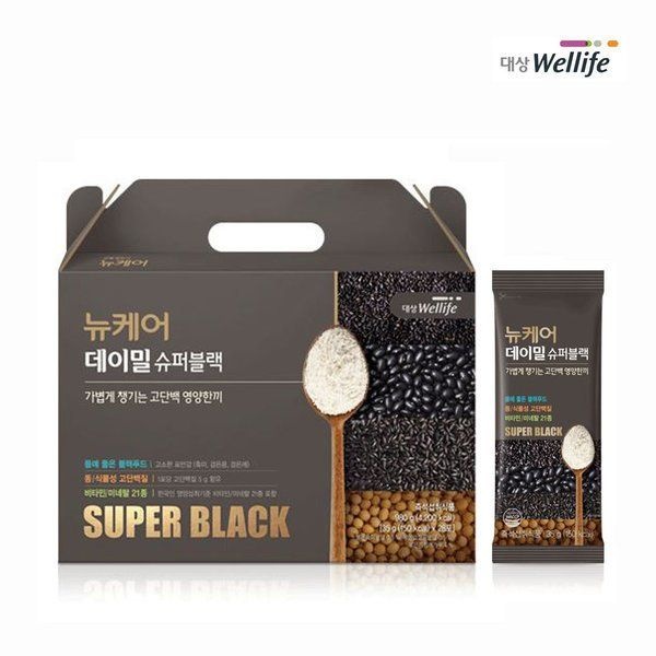 대상웰라이프 뉴케어 데이밀 슈퍼블랙 35g 28포 579474