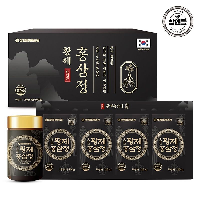 참앤들황토농원 (현대Hmall) 참앤들황토농원 6년근 홍삼정 250g 4개입 1박스