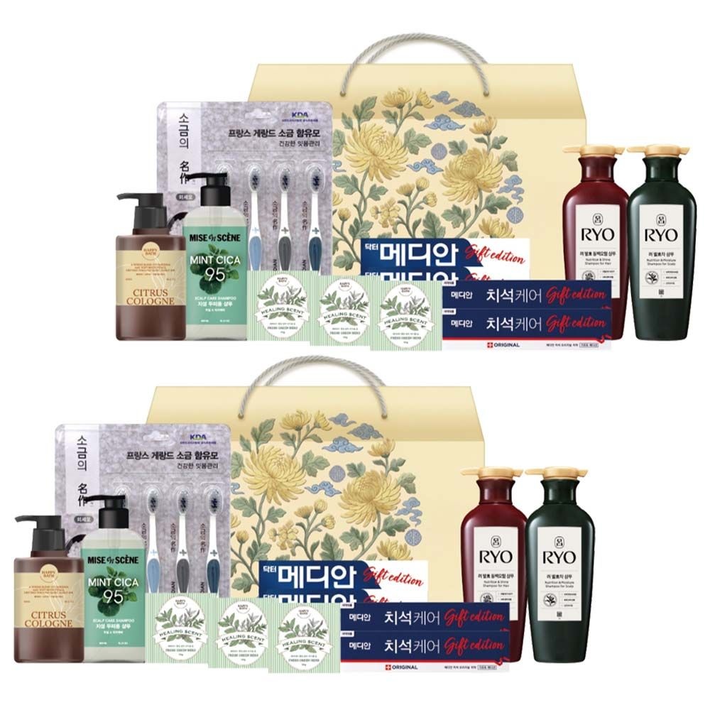 아모레퍼시픽 드림2호 x2개(1박스)/생활용품 선물세트 샴푸 바디워시 치약 비누 칫솔 명절선물