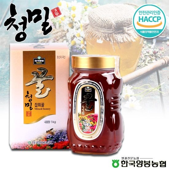 (현대Hmall) [양봉농협]등급있는 청밀 야생화꿀 1kg/HACCP인증
