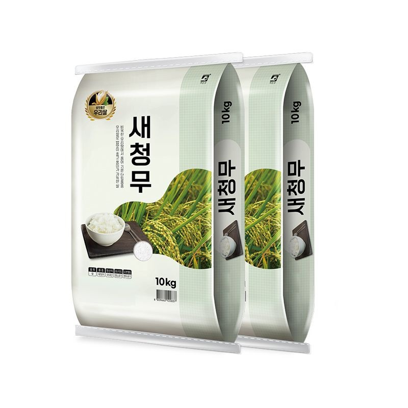 더프레시 (현대Hmall) 25년산 밥맛좋은 새청무 10+10kg (특등급)