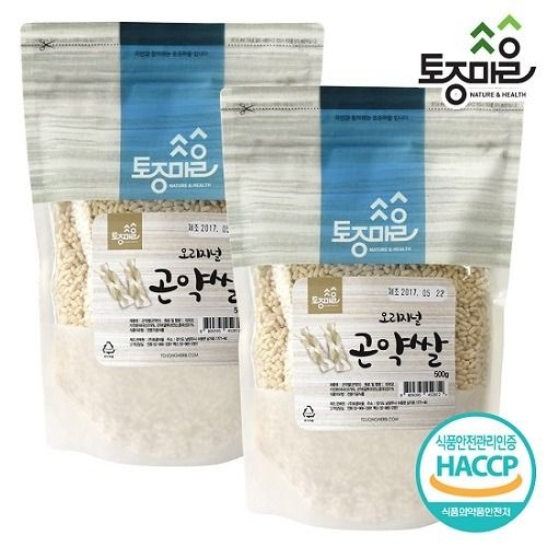 토종마을 (현대Hmall) [토종마을]HACCP인증 곤약쌀(곤약미) 500g X 2개