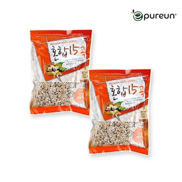 이쌀이다 (현대Hmall) [이잡곡이다] 국산 혼합15곡 800g x 2봉