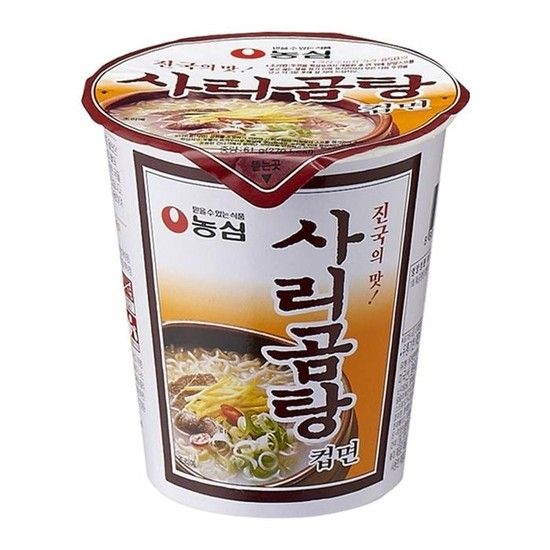 농심 사리곰탕 소컵 으 61gx6컵x2박스 라면 (52374717)