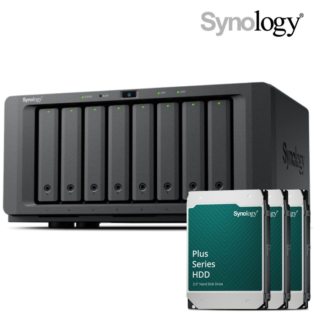 시놀로지 시놀로지 나스 DS1825neo+ NAS 36TB [12TBx3] HDD HAT3310 포함