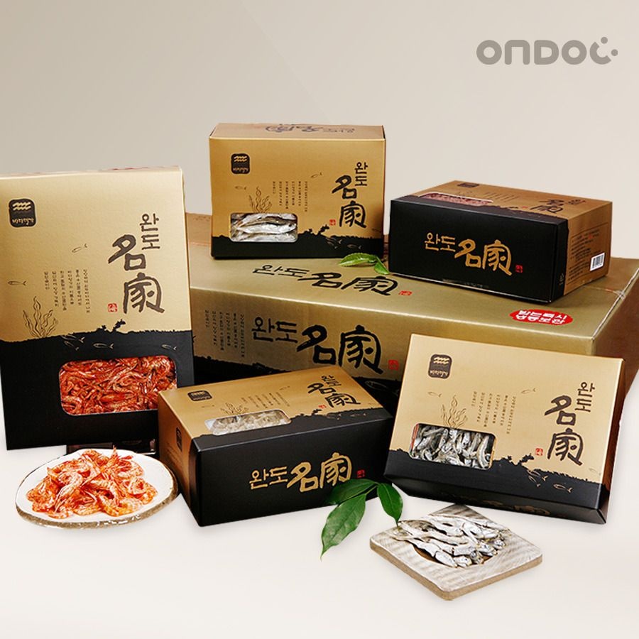 온도씨 (현대Hmall) [온도씨]건어물 웰빙세트 4호(건새우500g 자멸치500g 소멸치500g 중멸치500g 다시멸치500g)