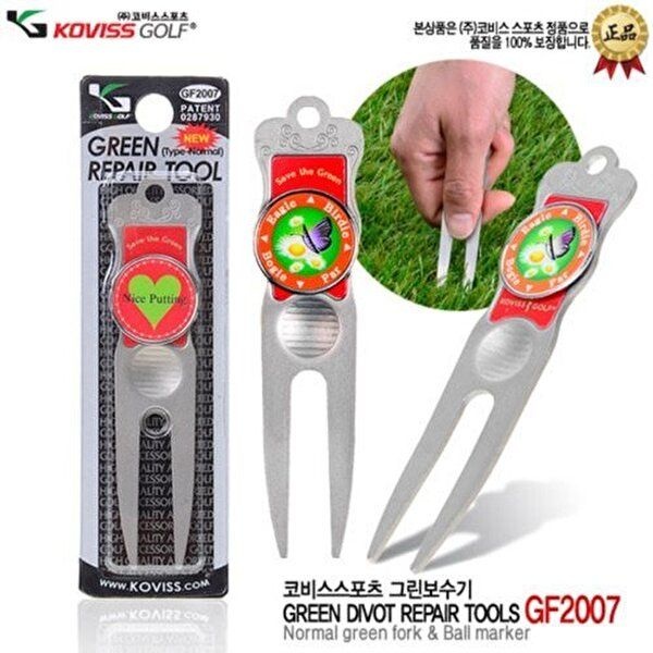 [코비스 골프]코비스 골프용품 튼튼한 그린보수기 대형L-2 GF2007