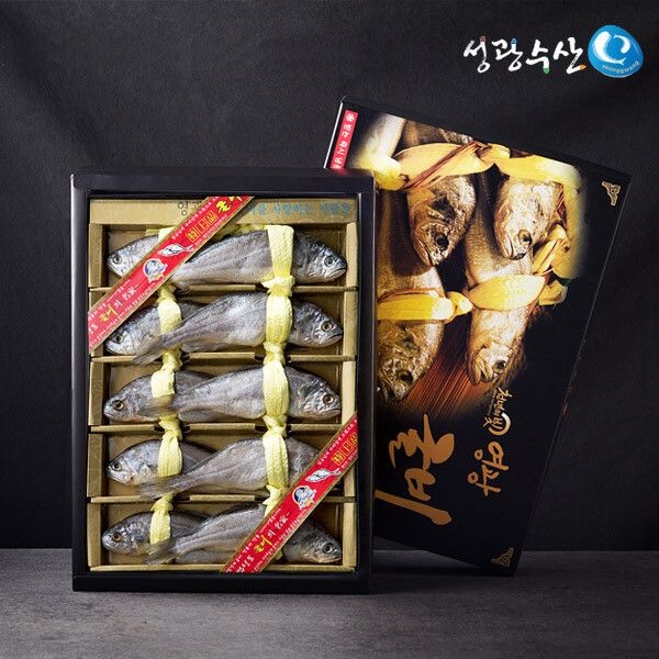 (현대Hmall) [성광수산] 영광법성포굴비중오가(10마리 대략1000g내외 20cm)지함선물세트