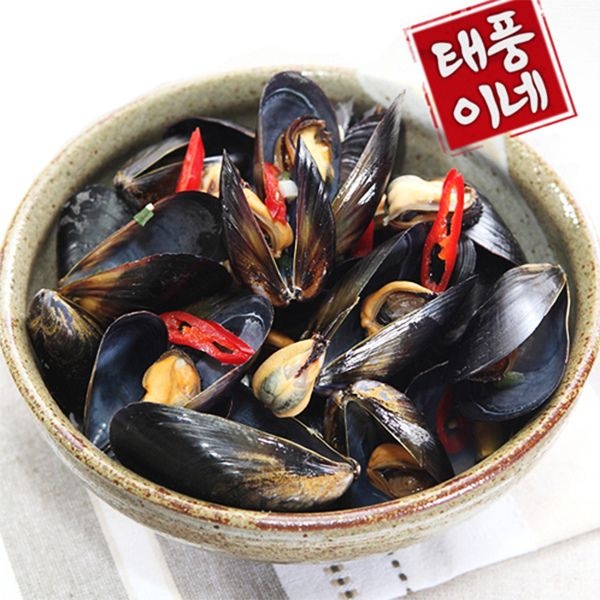 (현대Hmall) [푸르젠] 세척 손질된 껍질 생홍합 3kg(실중량)