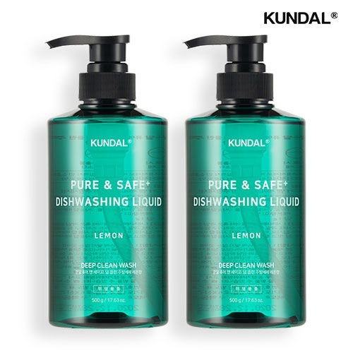쿤달 (현대Hmall) 쿤달 퓨어앤세이프 딥 클린 주방세제 500ml 2개