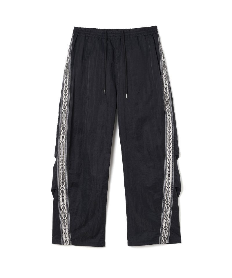 밀로 MILLO ARCHIVE 와이드 트랙 라인 팬츠 [블랙] ML476BLK 123942