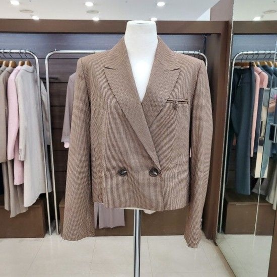 로엠 체크크랍자켓 RMJKC49R12