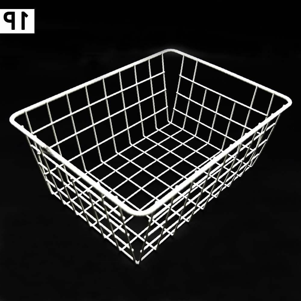 [베프몰](현대Hmall) 철제바구니 QZO255W2 흰색 철제바스켓