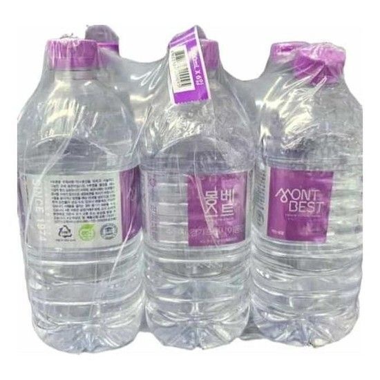 몽베스트 1L 6병 물병 1L 이무 WATER 묶음 1리터물 (52384980)