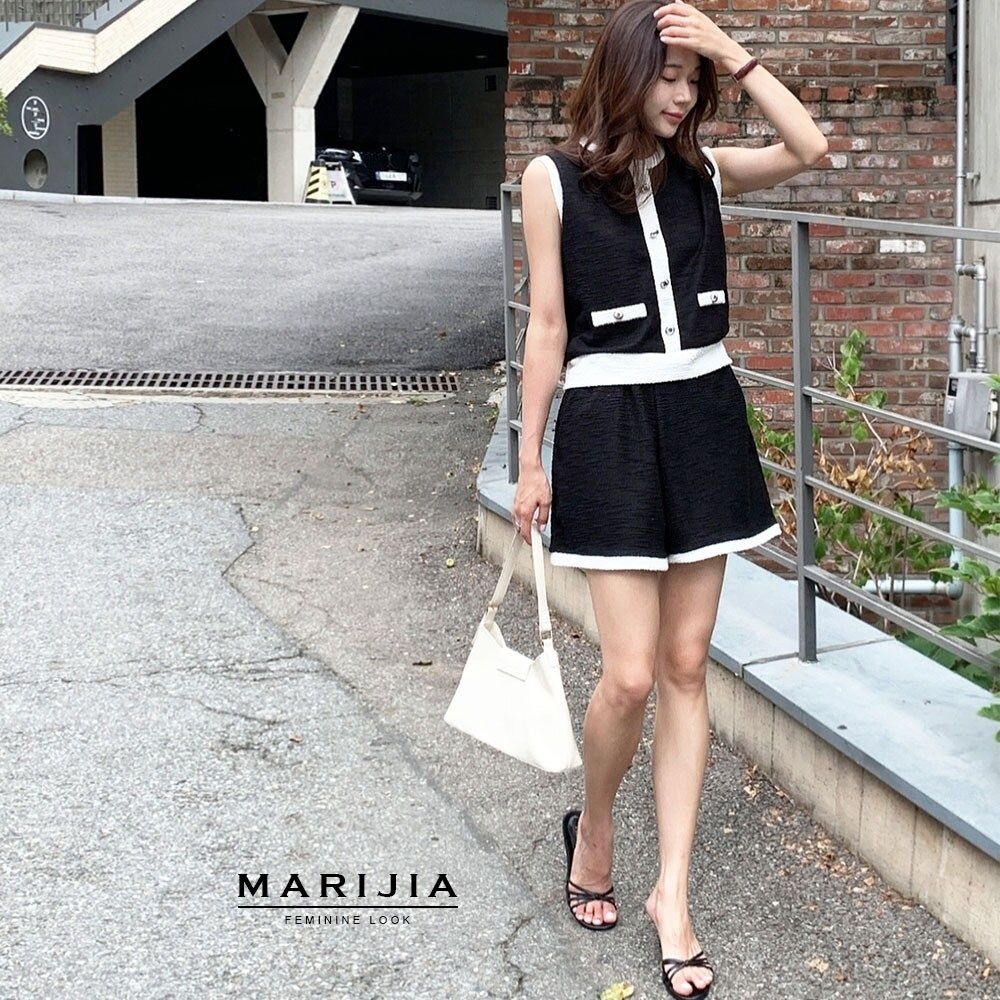 [MARIJIA] 모던 트위드 투피스 세트MSTB21141