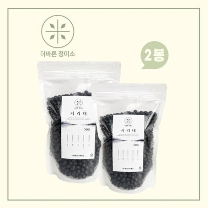 [보성특수농산]더바른 정미소 서리태 500g *2봉