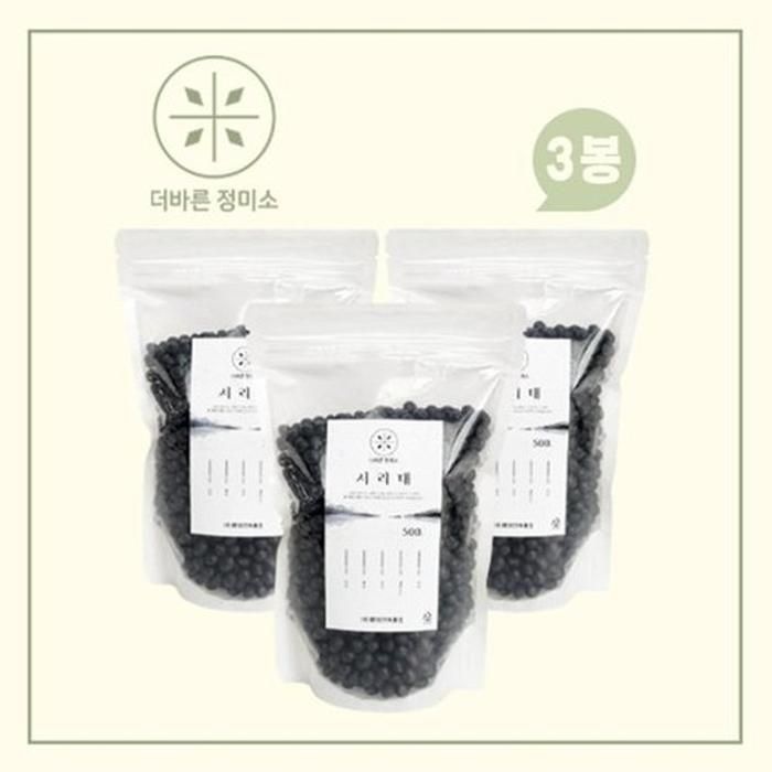 [보성특수농산]더바른 정미소 서리태 500g *3봉