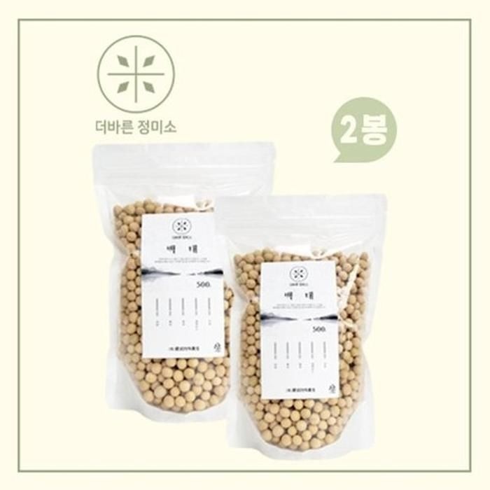 [보성특수농산]더바른 정미소 백태 500g *2봉