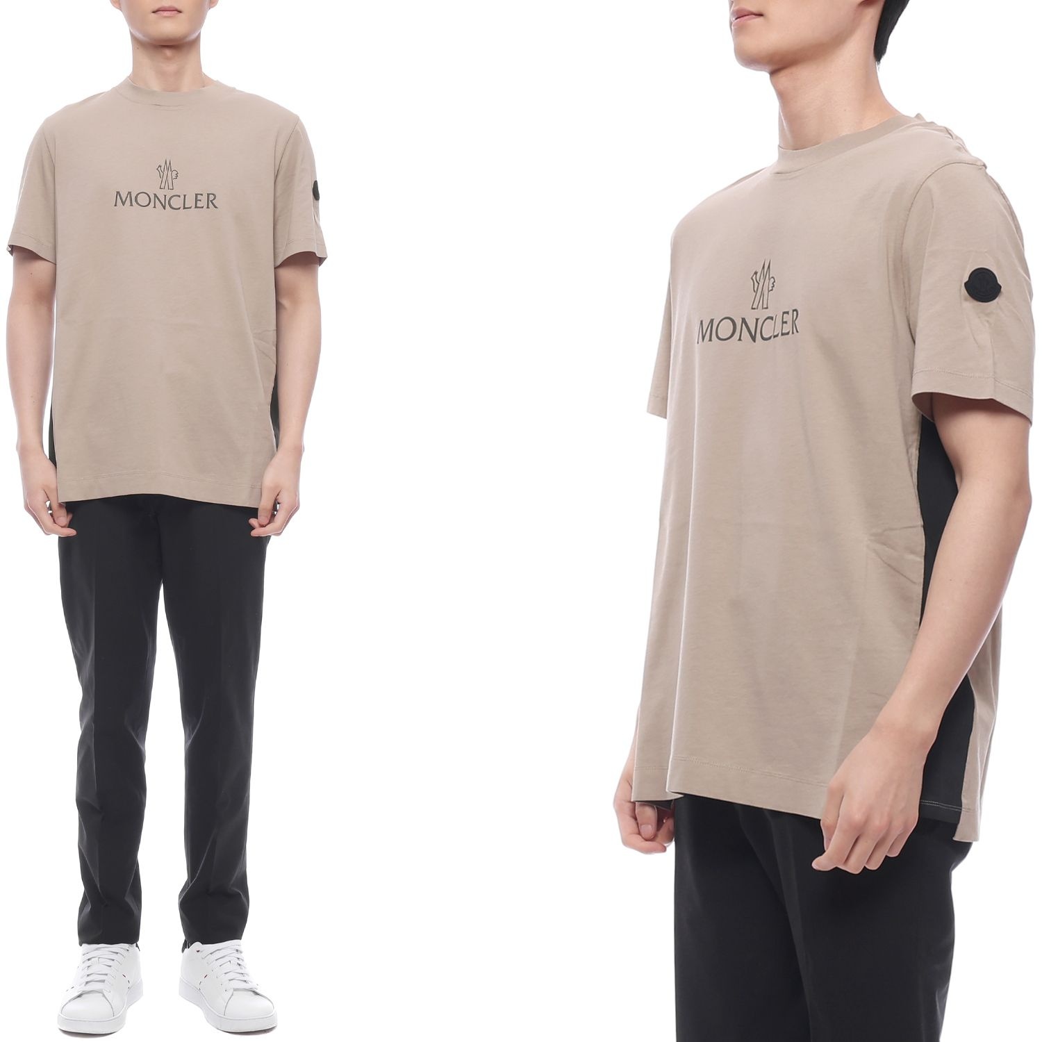 몽클레르 25SS 남성 로고 프린트 반팔티셔츠 (8C00024 829H8 207 25S)