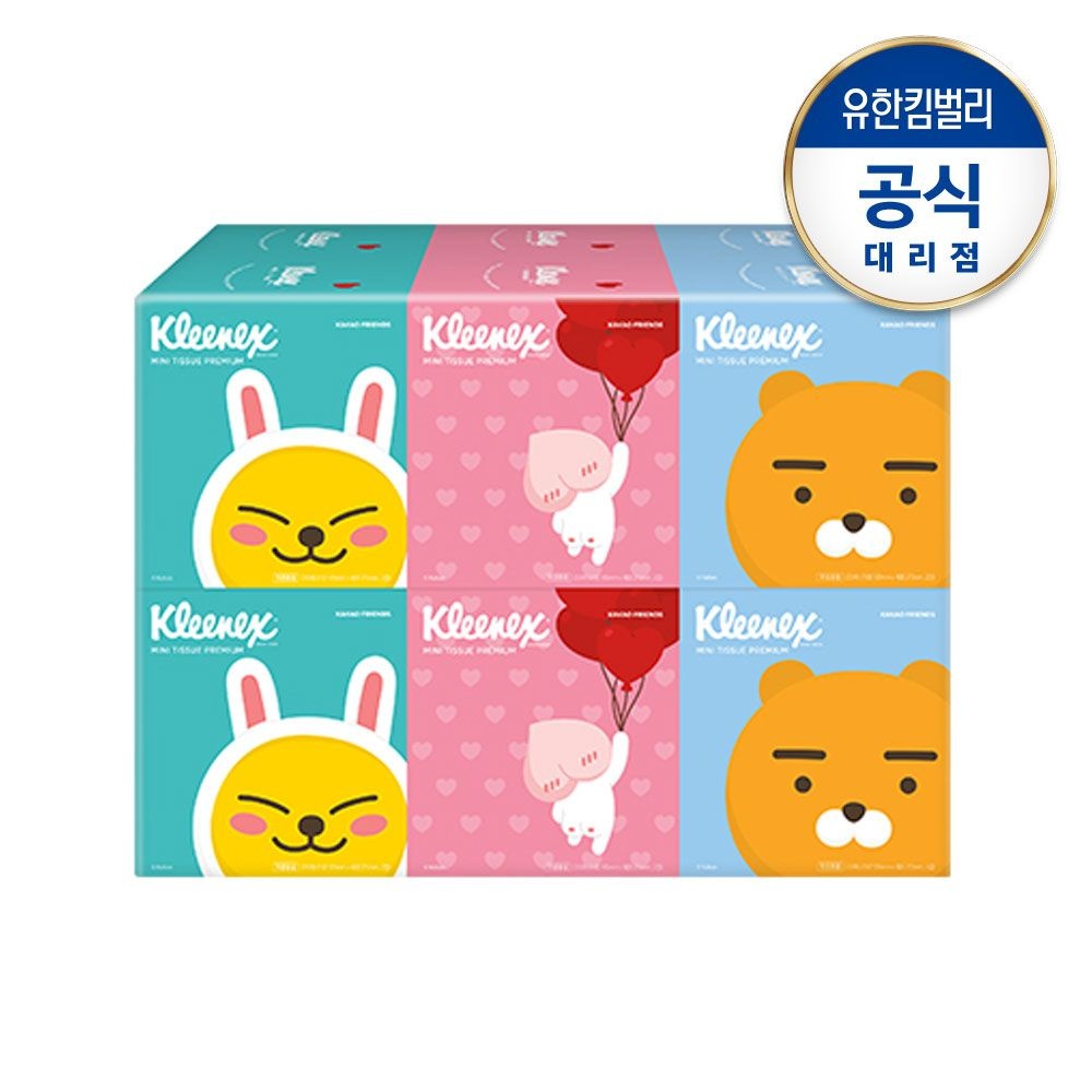 크리넥스 (현대Hmall) [크리넥스] 디럭스미니_카카오 230X12입x1개