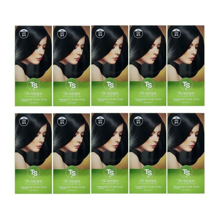 (현대Hmall) TS 착한 염색 120g 3호 자연흑색 10개 Ss