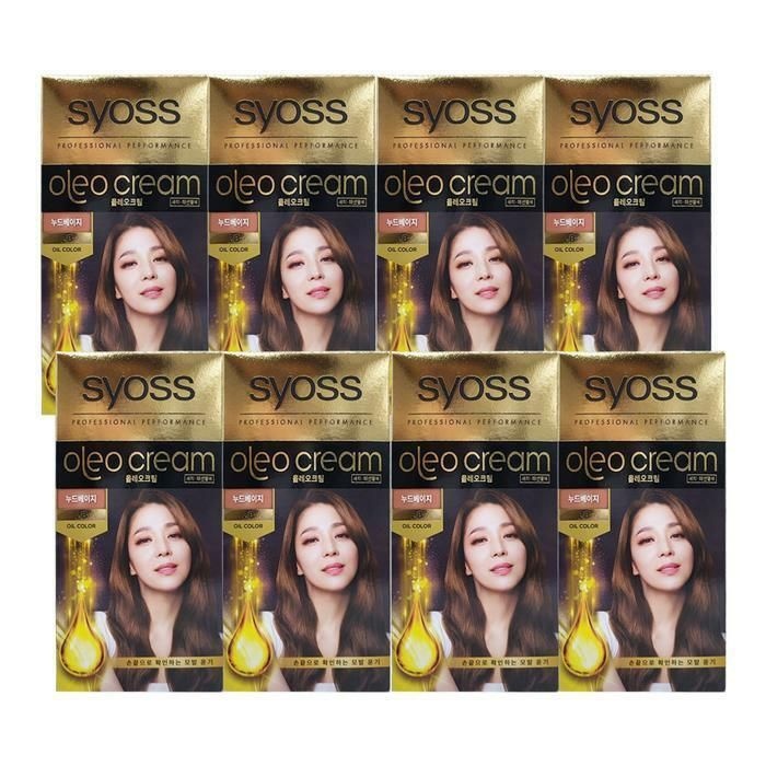 (현대Hmall) 사이오스 올레오 골드라벨 새치커버 염색약 [누드베이지 - 2B] 8개 Ss