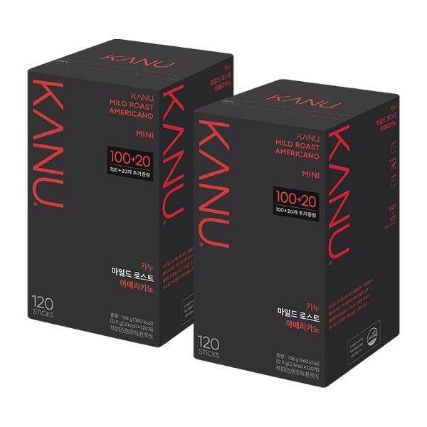 카누 미니 마일드 로스트 120T x 2개 (총 240T) (없음)
