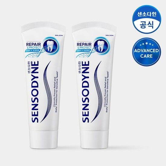 리페어 앤 프로텍트 치약 100g x2개 (없음)